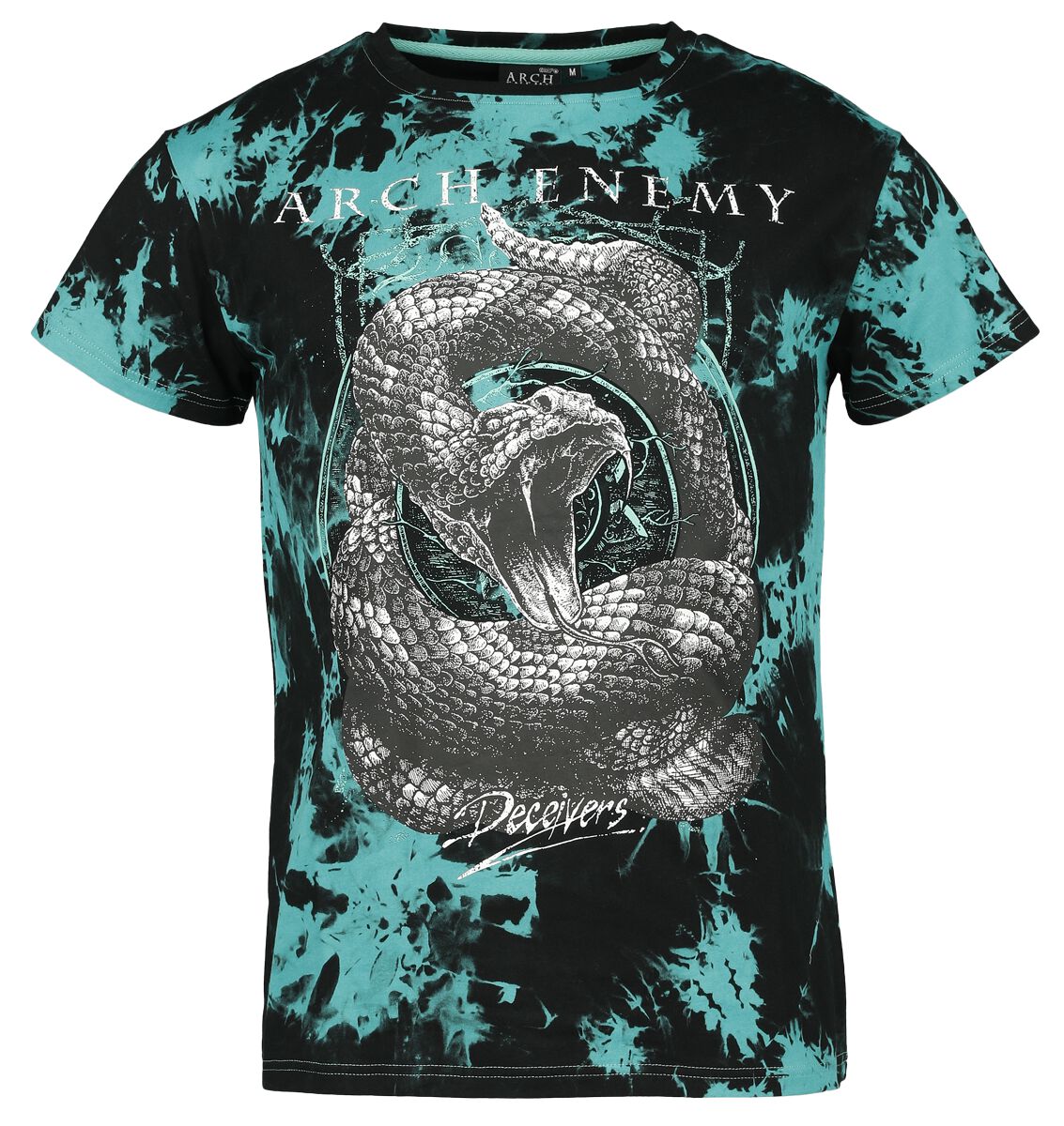 Arch Enemy EMP Signature Collection T-Shirt schwarz türkis in L von Arch Enemy