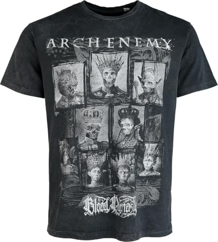 Arch Enemy Family Cards Männer T-Shirt grau M 100% Baumwolle Band-Merch, Bands Arch Enemy Family Cards Männer T-Shirt grau M 100% Baumwolle Band-Merch, Bands von Arch Enemy