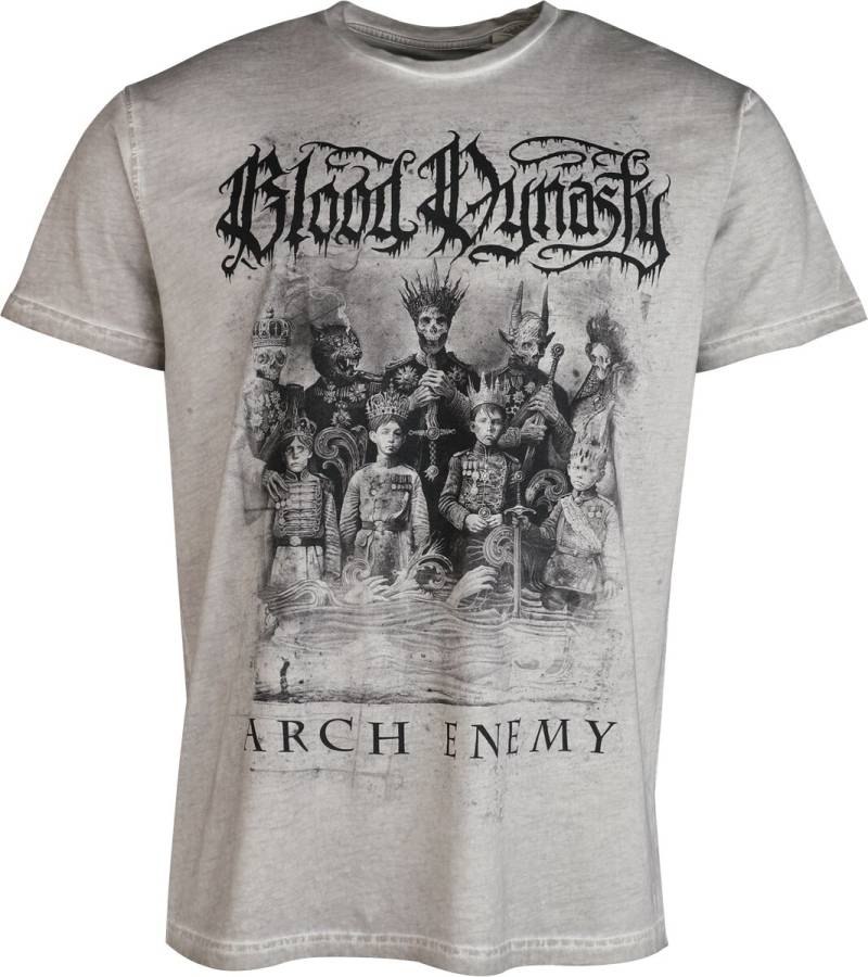 Arch Enemy Family Picture T-Shirt hellgrau in S von Arch Enemy