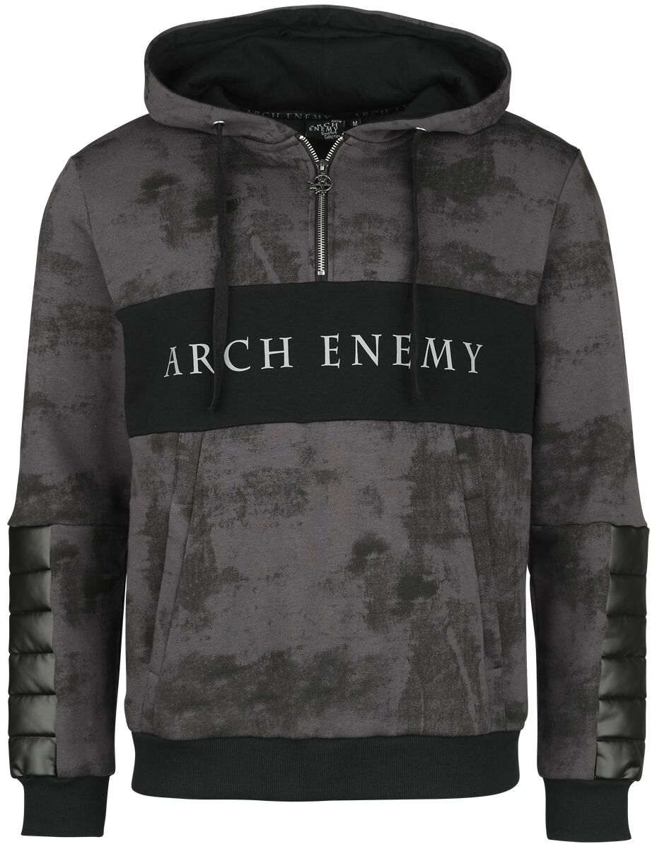 Arch Enemy Kapuzenpullover - EMP Signature Collection - M bis 3XL - für Männer - Größe 3XL - dunkelgrau/schwarz  - EMP exklusives Merchandise! von Arch Enemy