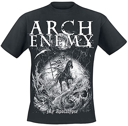 Arch Enemy My Apocalypse Männer T-Shirt schwarz S 100% Baumwolle Band-Merch, Bands, Nachhaltigkeit von Arch Enemy