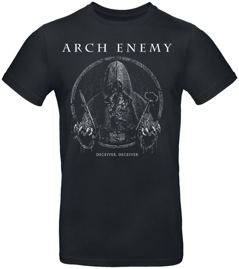 Arch Enemy T-Shirt - Deceiver - S bis 4XL - für Männer - Größe XXL - schwarz  - Lizenziertes Merchandise! von Arch Enemy