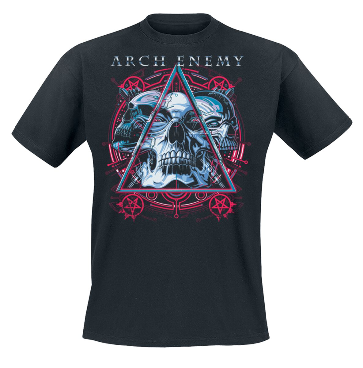 Arch Enemy T-Shirt - Enter The Machine - S bis XXL - für Männer - Größe S - schwarz  - Lizenziertes Merchandise! von Arch Enemy