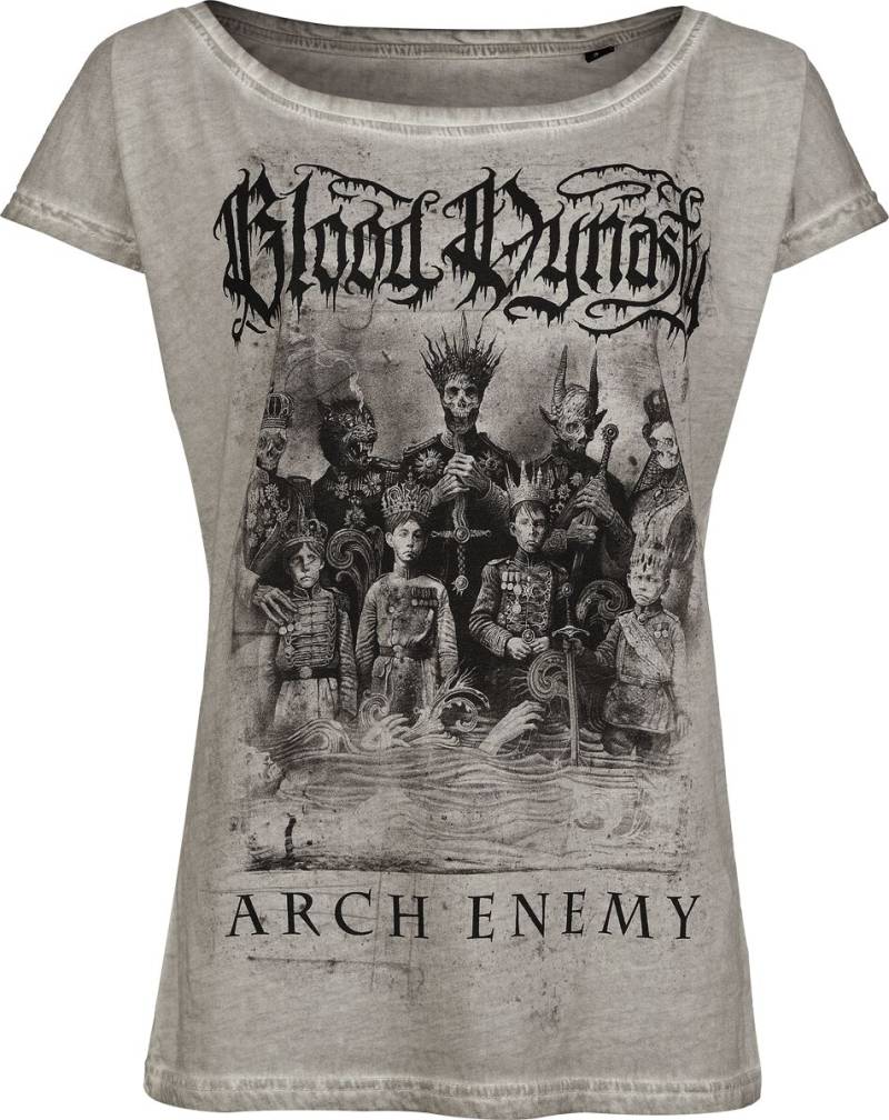 Arch Enemy T-Shirt - Family Picture - L bis 4XL - für Damen - Größe 4XL - hellgrau  - EMP exklusives Merchandise! von Arch Enemy