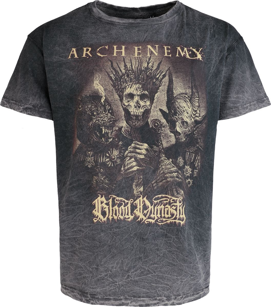 Arch Enemy Trinity T-Shirt grau in L von Arch Enemy