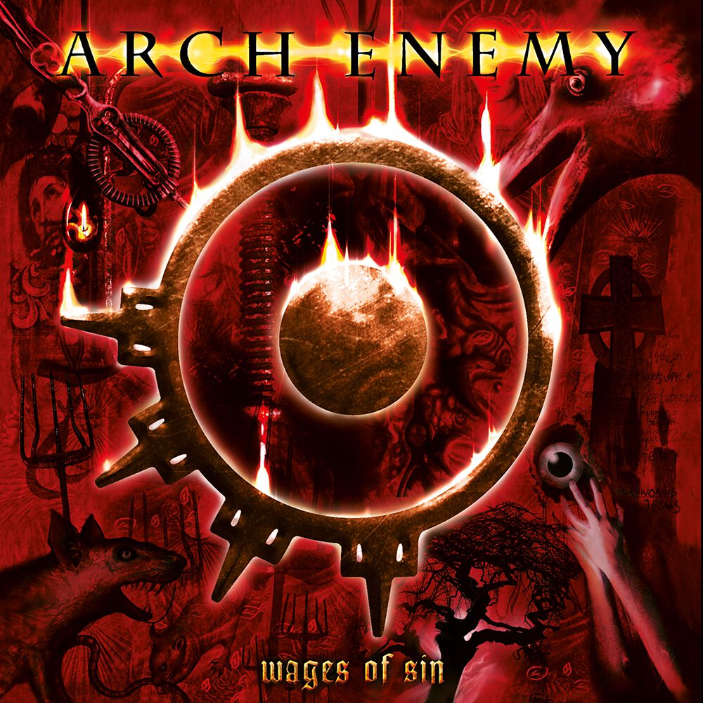 Arch Enemy Wages of sin CD multicolor von Arch Enemy