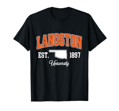 Langston Vintage Arch Athletic Sport-T-Shirt für Herren und Damen T-Shirt von Arch Vintage Design University College Apparel Tee