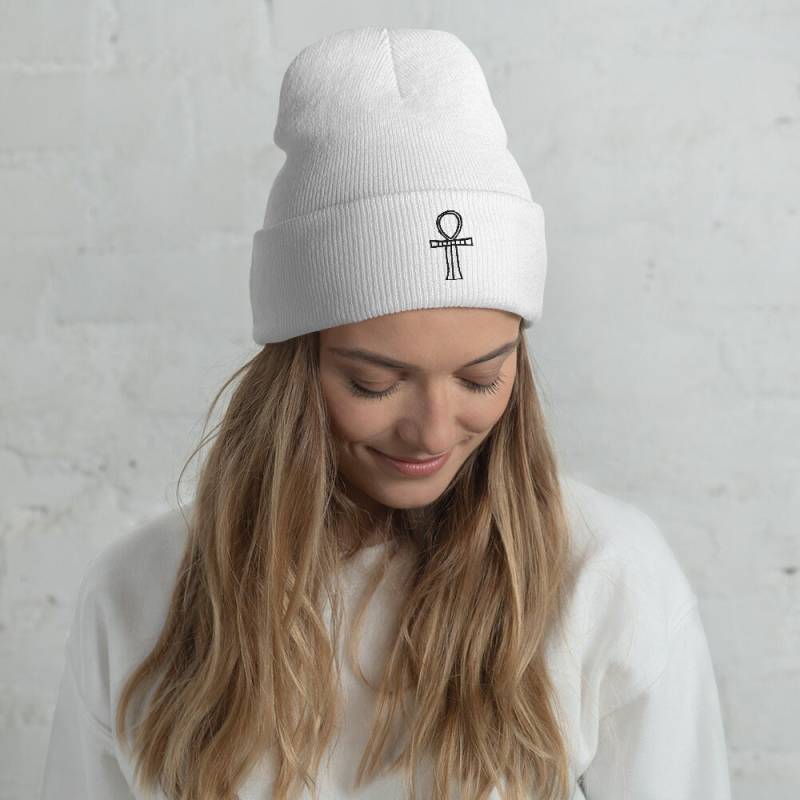 Beanie With Ankh Symbol von ArchaeologyUniverse