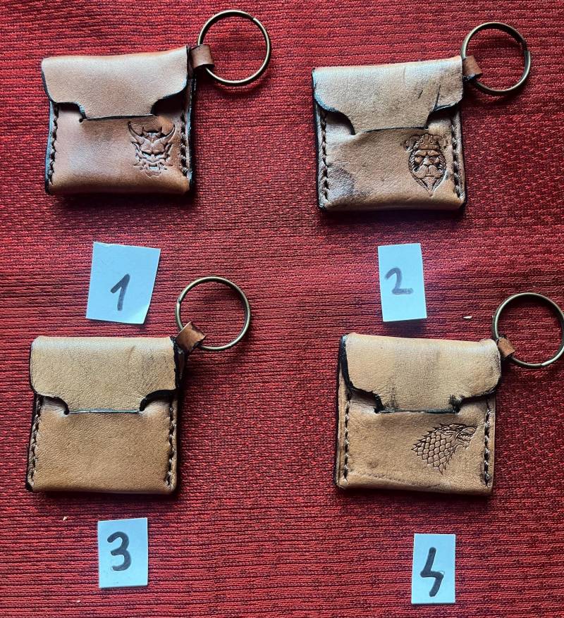 Leder Geldbörse, Schlüsselanhänger Leder Geldbörse, Schlüsselanhänger von ArchdeansMagicShop