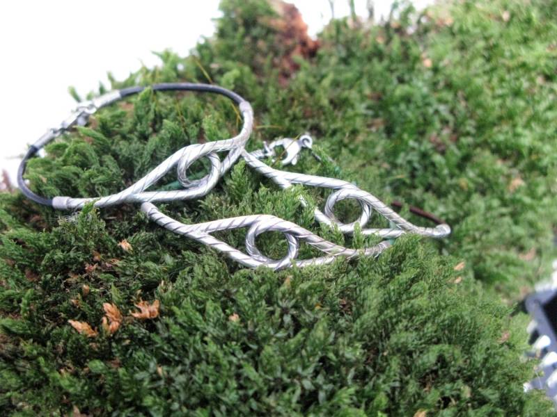 Sterling Silber String Armband Leder Bogenschießen Schmuck von ArchersJewellery