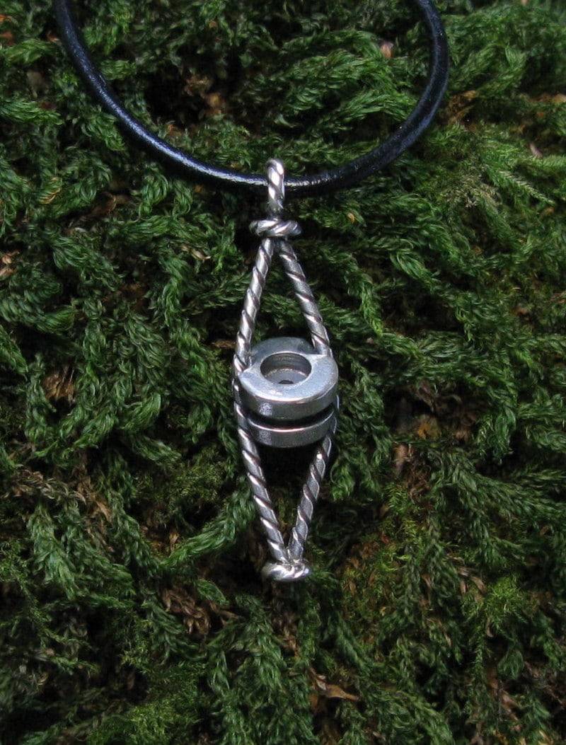 sterling Silber Peep Verschluss Anhänger, Verbindung Bogen, Bogen Schmuck, Schmuck von ArchersJewellery