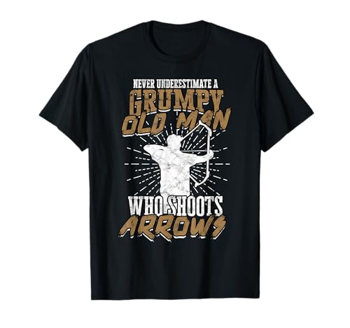 Herren Bogenschießen Jäger Bogen Jagd Sport Schießen Bogenschützen Bögen Trainer T-Shirt Herren Bogenschießen Jäger Bogen Jagd Sport Schießen Bogenschützen Bögen Trainer T-Shirt von Archery