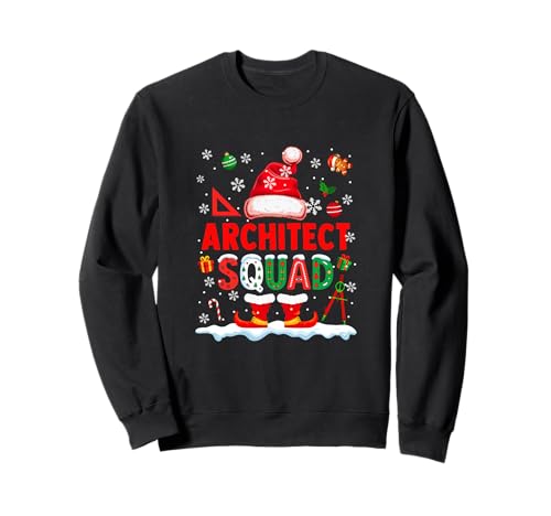 Architect Squad Herren Job Weihnachten Weihnachtsmann Kostüm Fliege Sweatshirt Architect Squad Herren Job Weihnachten Weihnachtsmann Kostüm Fliege Sweatshirt von Architect Christmas Costume