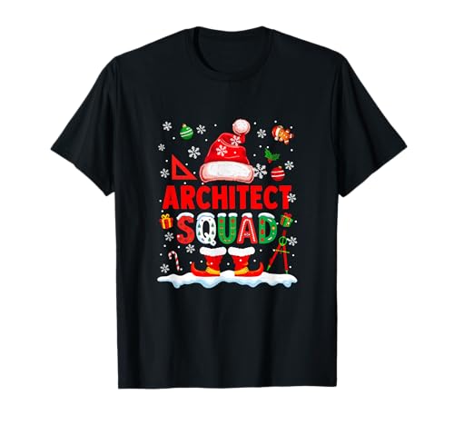 Architect Squad Herren Job Weihnachten Weihnachtsmann Kostüm Fliege T-Shirt Architect Squad Herren Job Weihnachten Weihnachtsmann Kostüm Fliege T-Shirt von Architect Christmas Costume