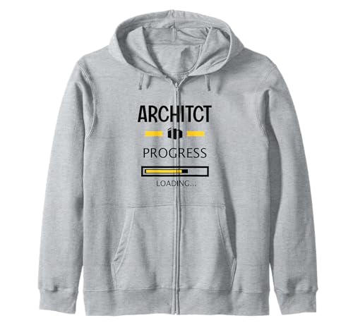 Architect In Progress Funny Job Beruf Männer Frauen & Kinder Kapuzenjacke von Architect In Progress Job
