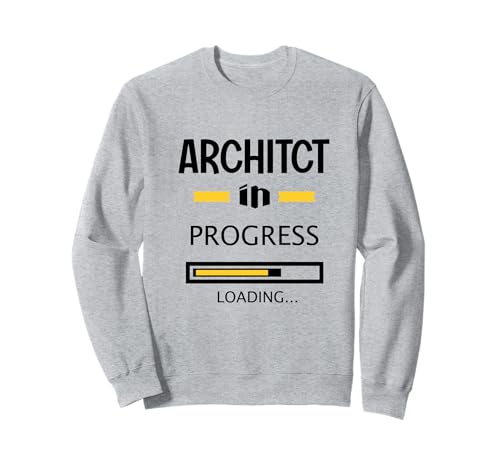 Architect In Progress Funny Job Beruf Männer Frauen & Kinder Sweatshirt von Architect In Progress Job