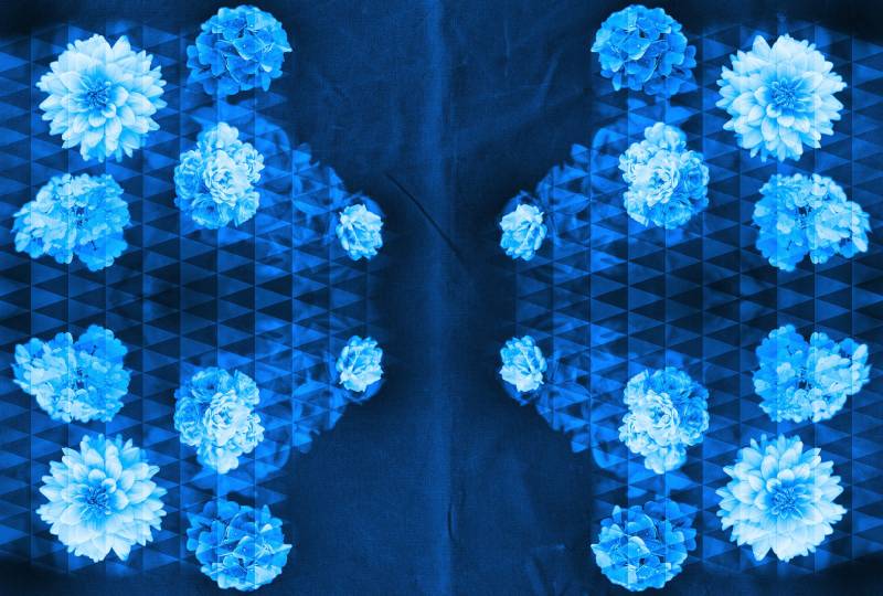 Architects Paper Fototapete "Artwork Flowers" Vlies, Wand, Schräge von Architects Paper