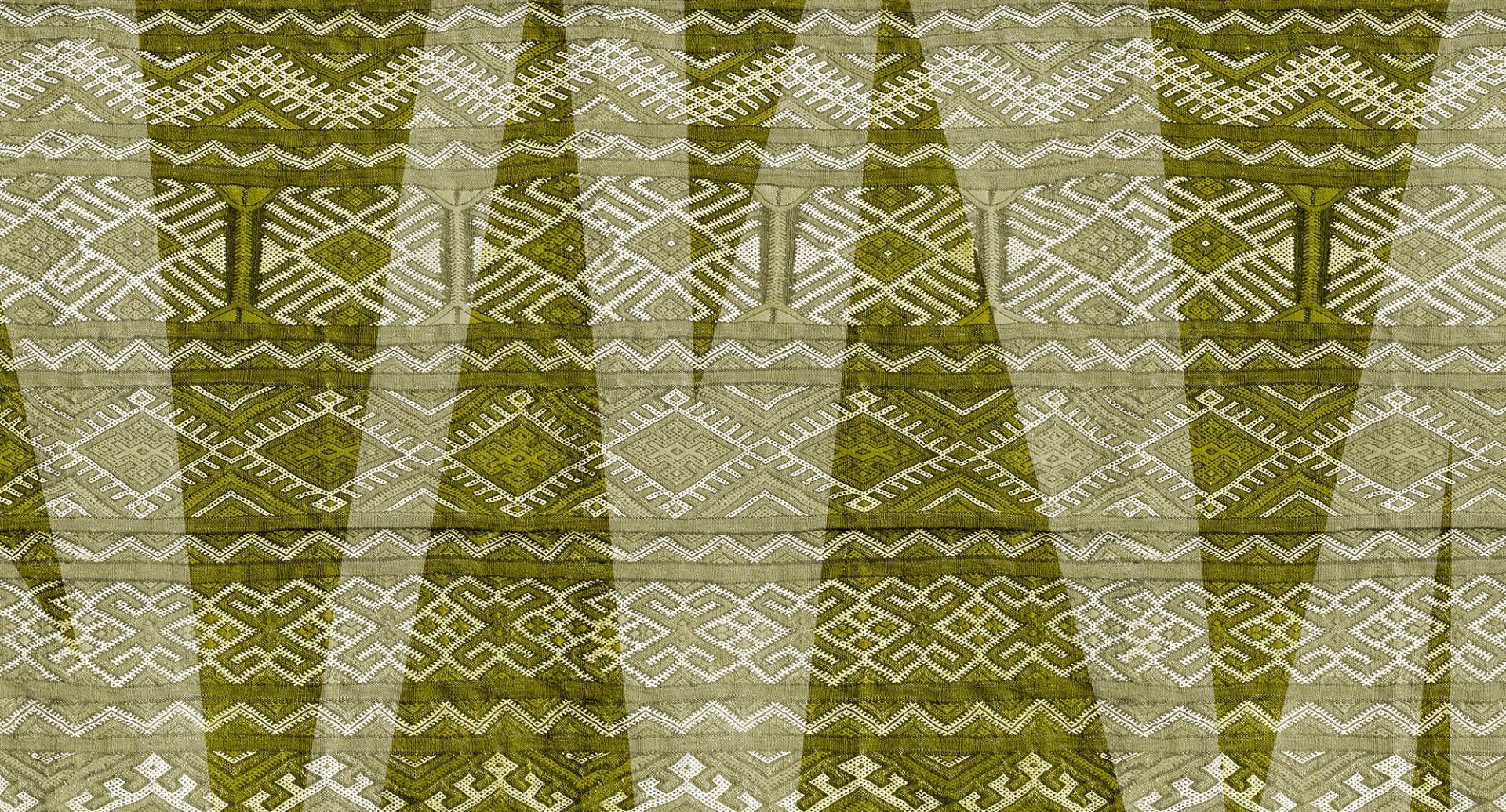 Architects Paper Fototapete "Atelier 47 Carpet Pattern 3", gestreift, Vlies, Wand, Schräge, Decke von Architects Paper