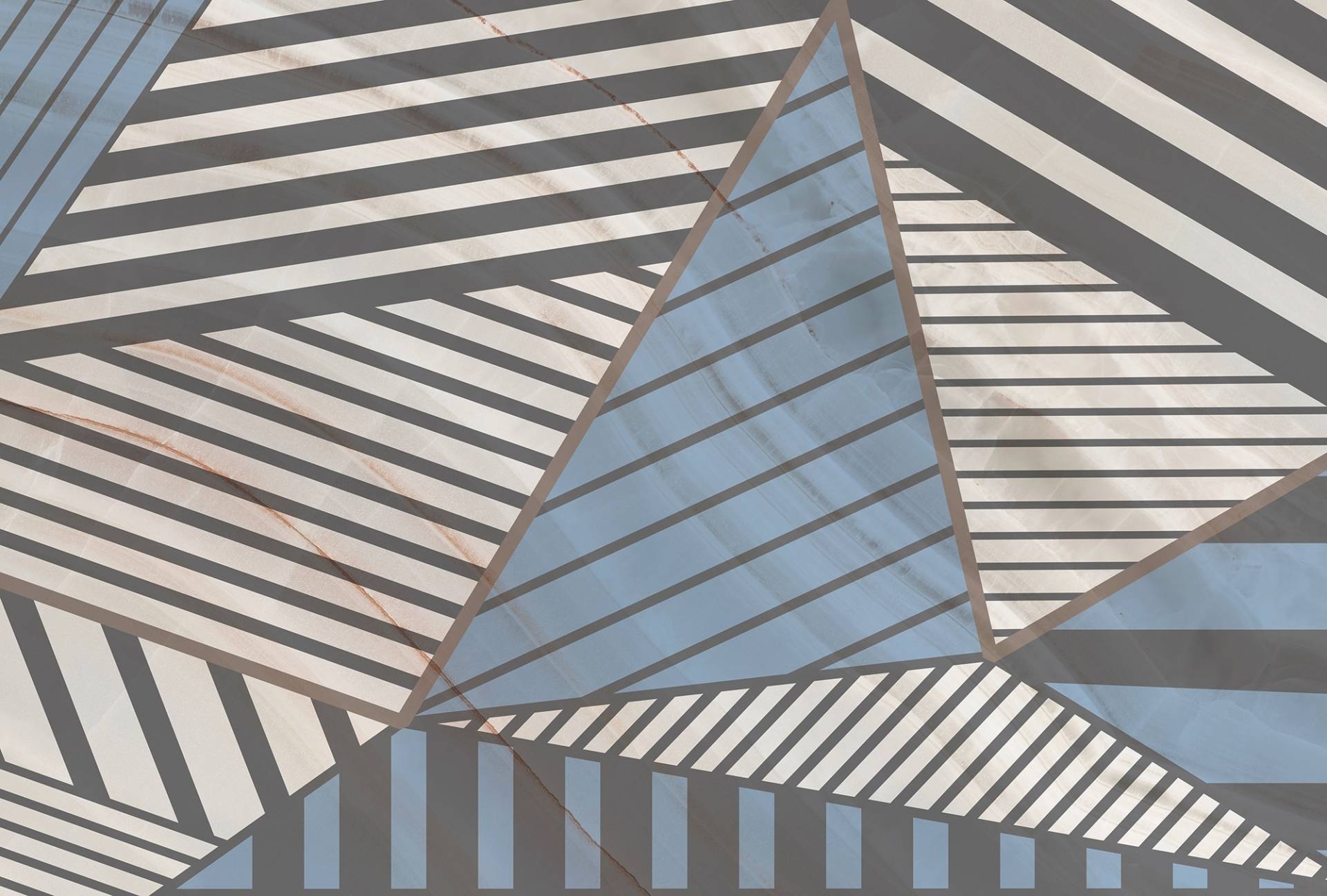 Architects Paper Fototapete "Atelier 47 Stripes Marble 3", 3D-Optik von Architects Paper