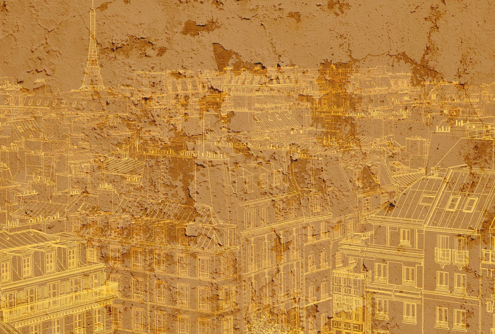 Architects Paper Fototapete "Atelier 47 View of Paris 1", Stadt, Vlies, Wand, Schräge, Decke Architects Paper Fototapete "Atelier 47 View of Paris 1", Stadt, Vlies, Wand, Schräge, Decke von Architects Paper