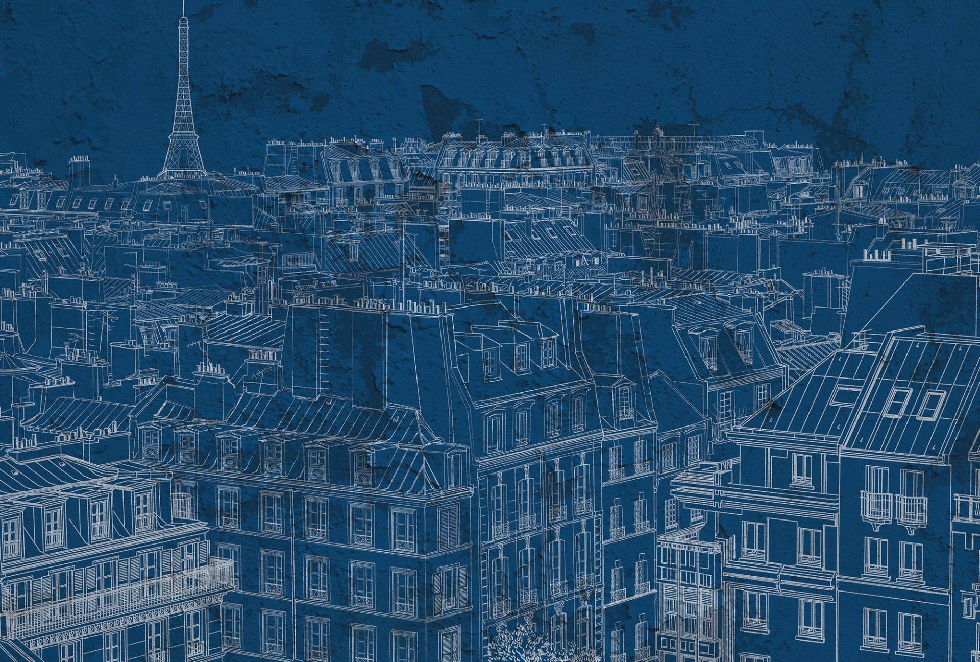Architects Paper Fototapete "Atelier 47 View of Paris 1", Stadt von Architects Paper