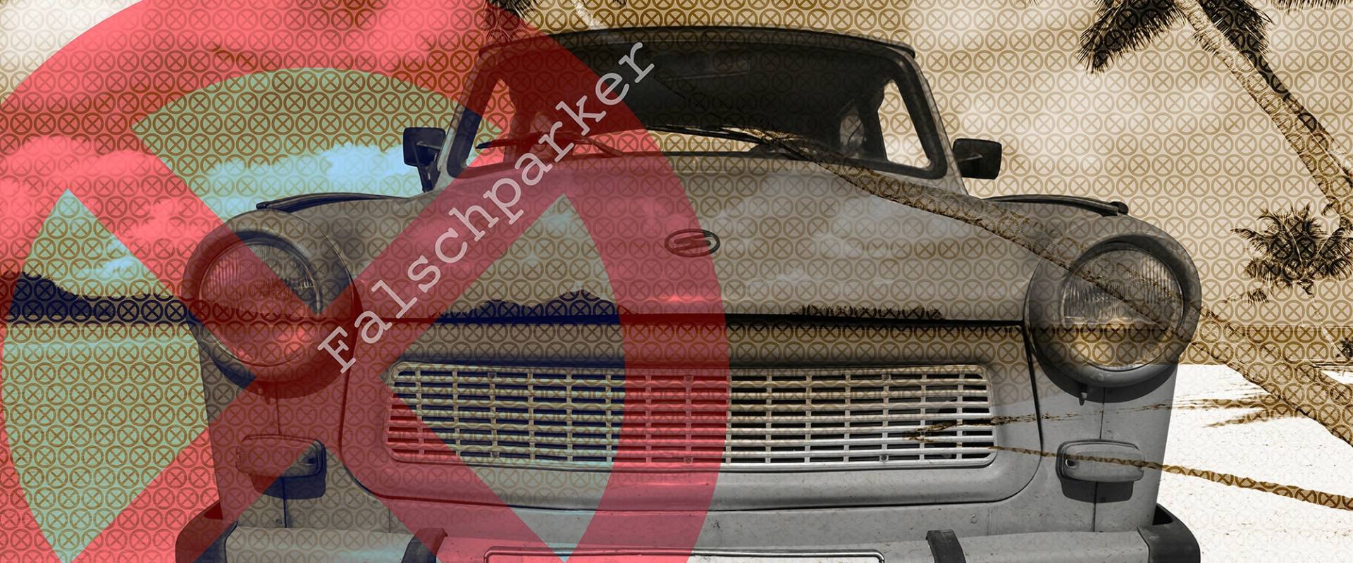 Architects Paper Fototapete "Falschparker" Vlies, Wand, Schräge von Architects Paper