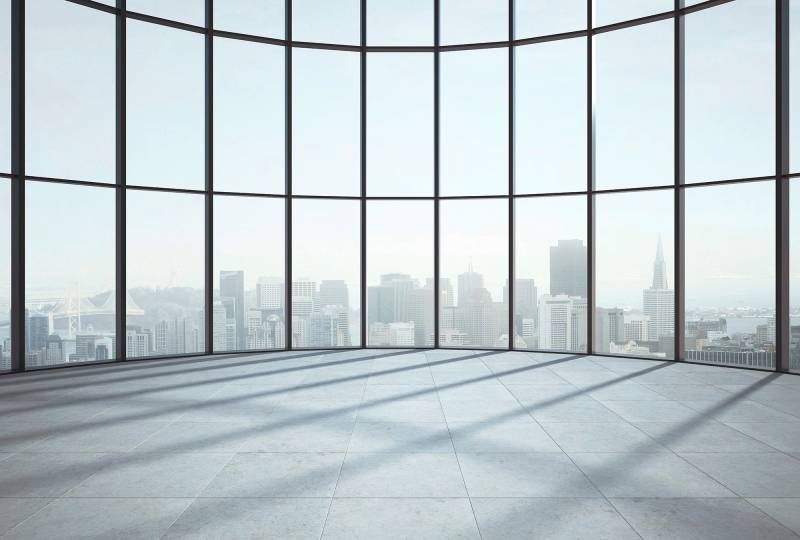 Architects Paper Fototapete "Loft View" Vlies, Wand, Schräge von Architects Paper