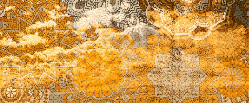 Architects Paper Fototapete "Mandala Artwork" Vlies, Wand, Schräge von Architects Paper