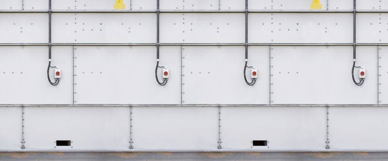 Architects Paper Fototapete "Metal Front" Vlies, Wand, Schräge von Architects Paper