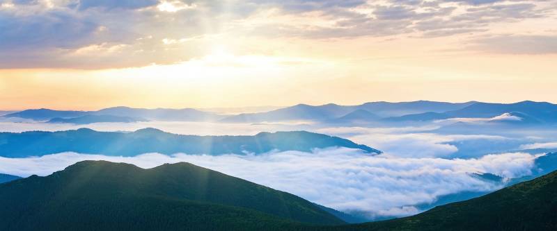 Architects Paper Fototapete "Mountain View" Vlies, Wand, Schräge von Architects Paper