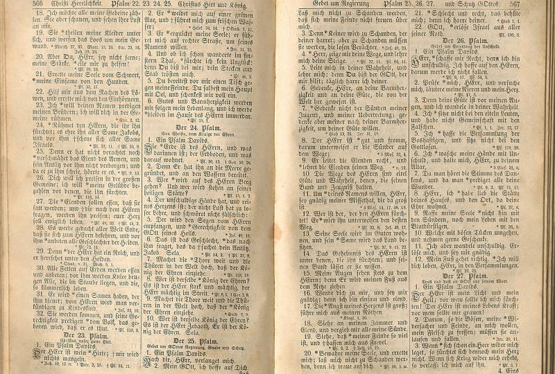 Architects Paper Fototapete "Psalm 23" Vlies, Wand, Schräge von Architects Paper