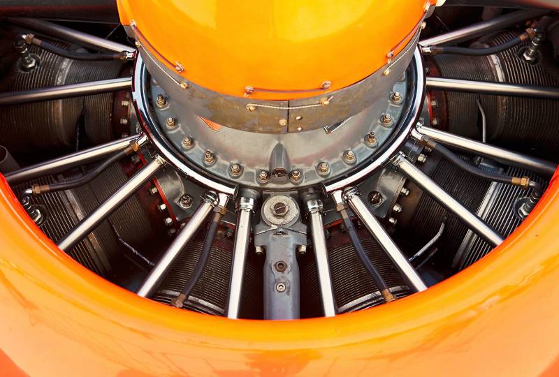 Architects Paper Fototapete "Radial Engine" Vlies, Wand, Schräge von Architects Paper