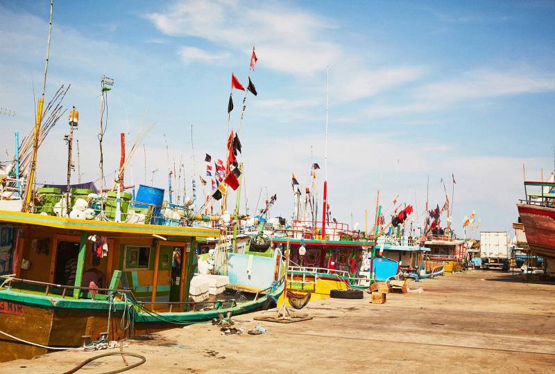 Architects Paper Fototapete "Sri Lanka Habour" Vlies, Wand, Schräge von Architects Paper