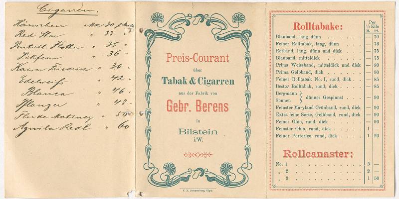 Architects Paper Fototapete "Tabac Order" Vlies, Wand, Schräge von Architects Paper