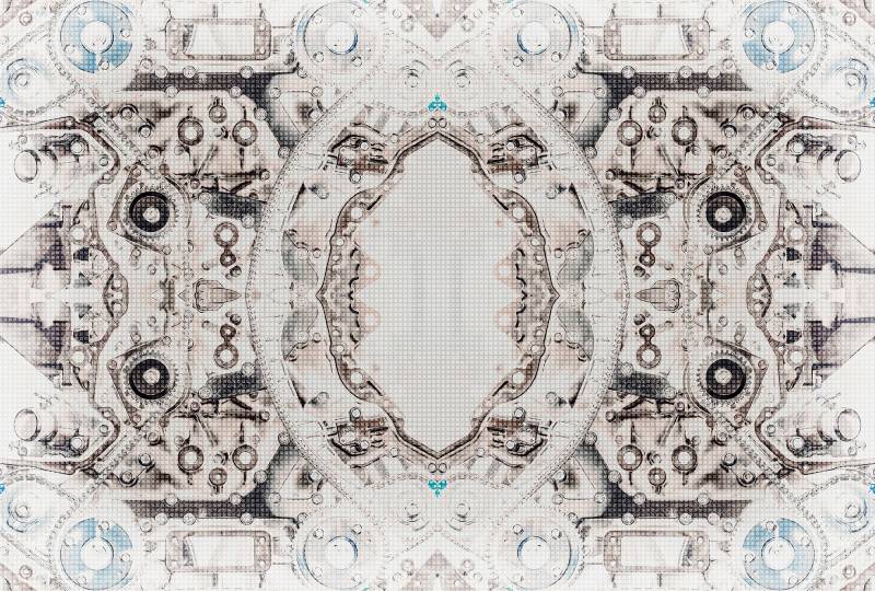 Architects Paper Fototapete "V8 Pattern" Vlies, Wand, Schräge von Architects Paper