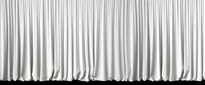Architects Paper Fototapete "White Curtain" Vlies, Wand, Schräge von Architects Paper