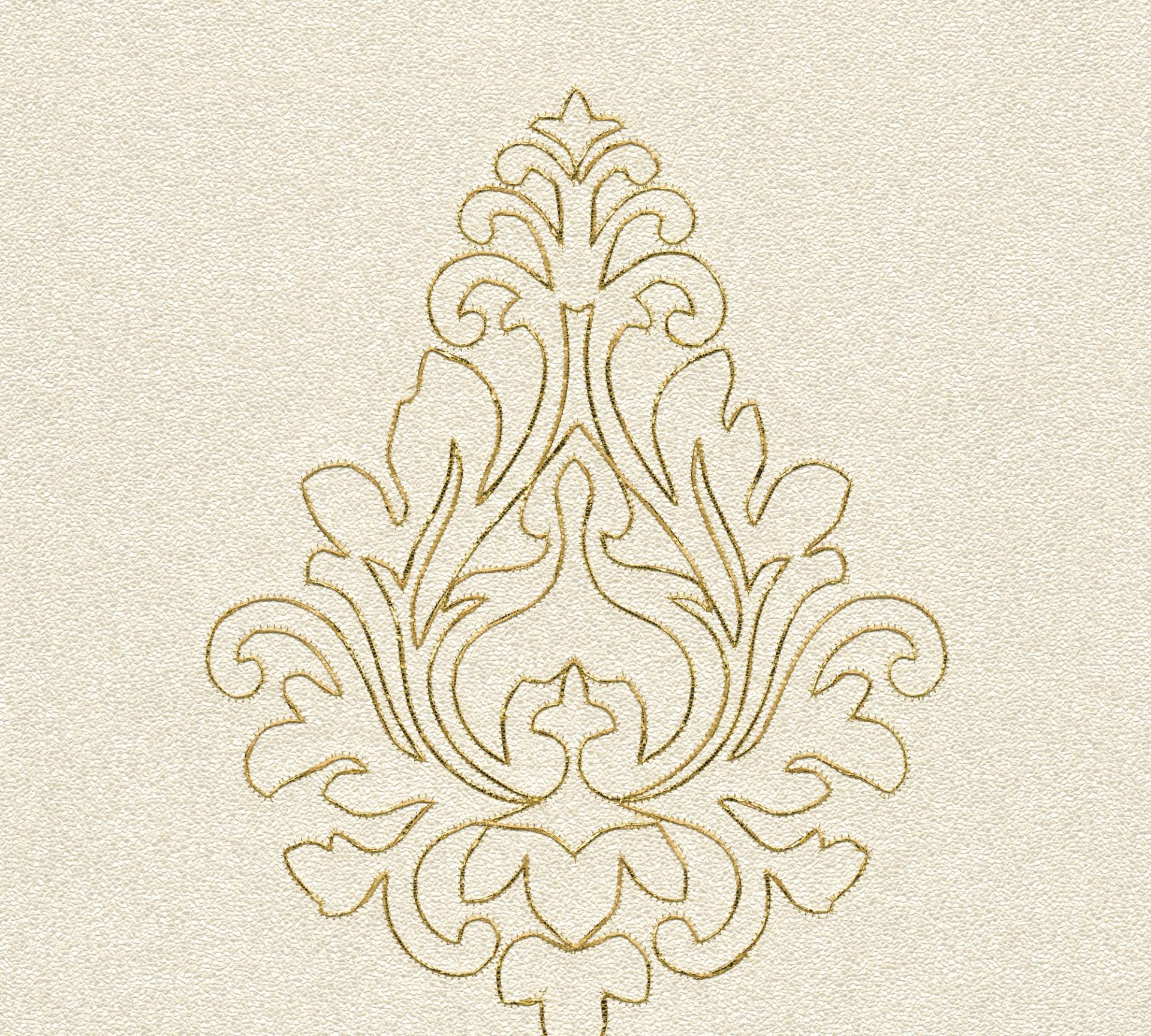 Architects Paper Vliestapete "Nobile" Barock  bestickt strukturiert Barocktapete Stein-Optik Tapeten Wohnzimmer Schlafzimmer modern Design von Architects Paper