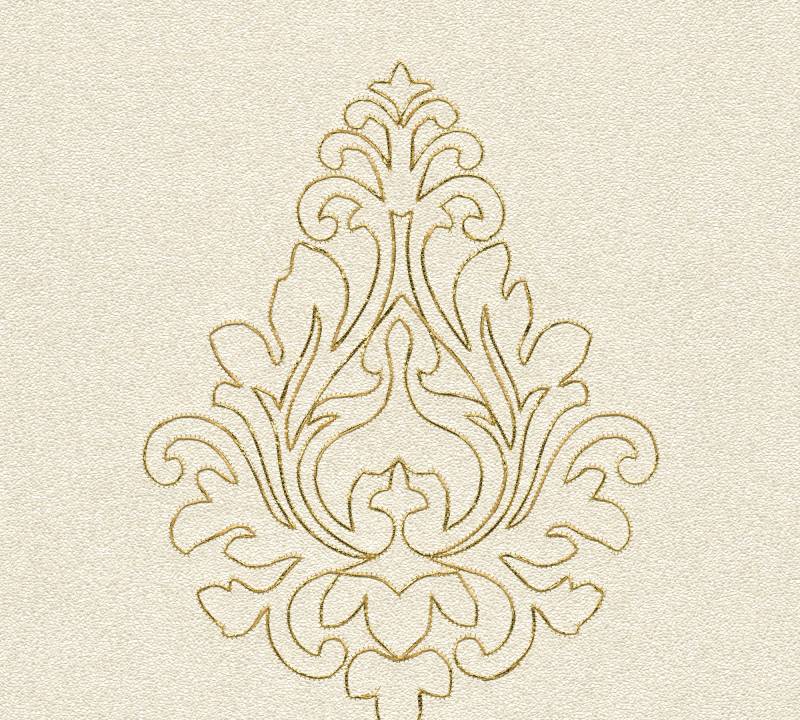 Architects Paper Vliestapete "Nobile" Barock  bestickt strukturiert Barocktapete Stein-Optik Tapeten Wohnzimmer Schlafzimmer modern Design von Architects Paper