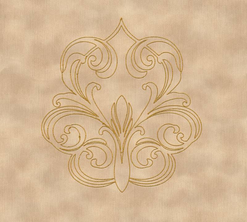 Architects Paper Vliestapete "Nobile" Barock  bestickt strukturiert Barocktapete Vlies Tapeten Wohnzimmer Schlafzimmer Küche modern Design von Architects Paper