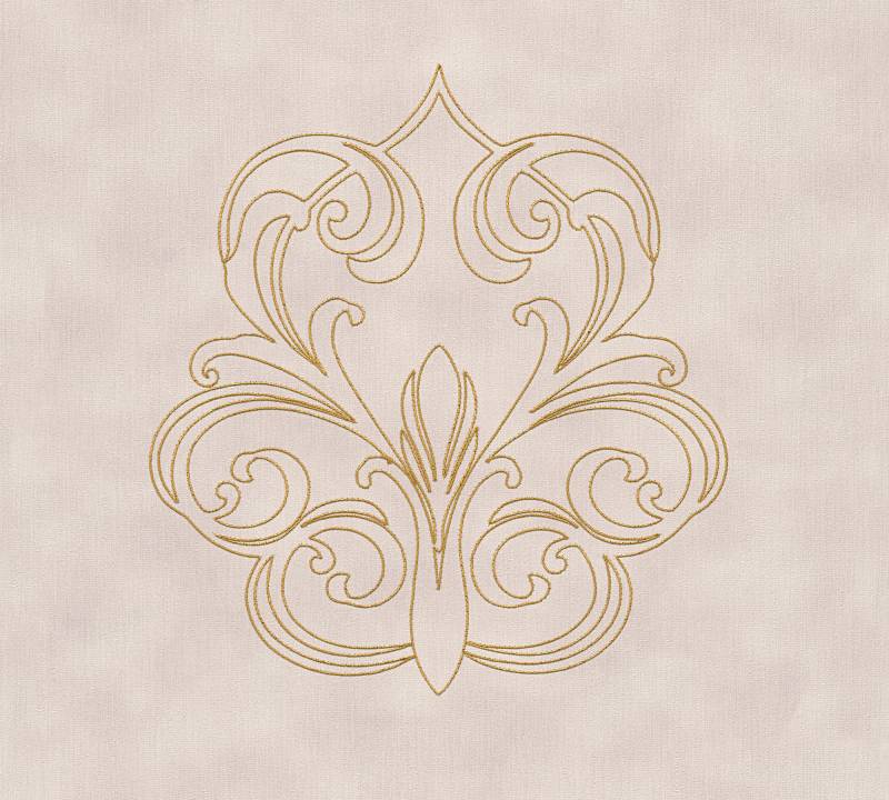 Architects Paper Vliestapete "Nobile" Barock  bestickt strukturiert Barocktapete Vlies Tapeten Wohnzimmer Schlafzimmer Küche modern Design von Architects Paper