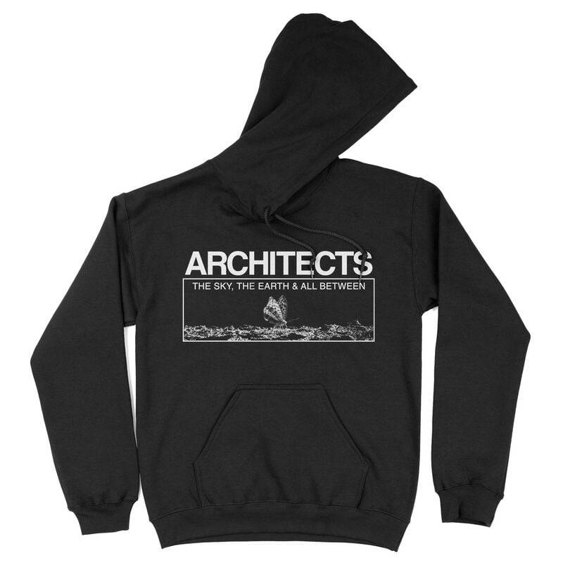 Architects Kapuzenpullover - Moth - S bis L - für Männer - Größe L - schwarz  - Lizenziertes Merchandise! von Architects
