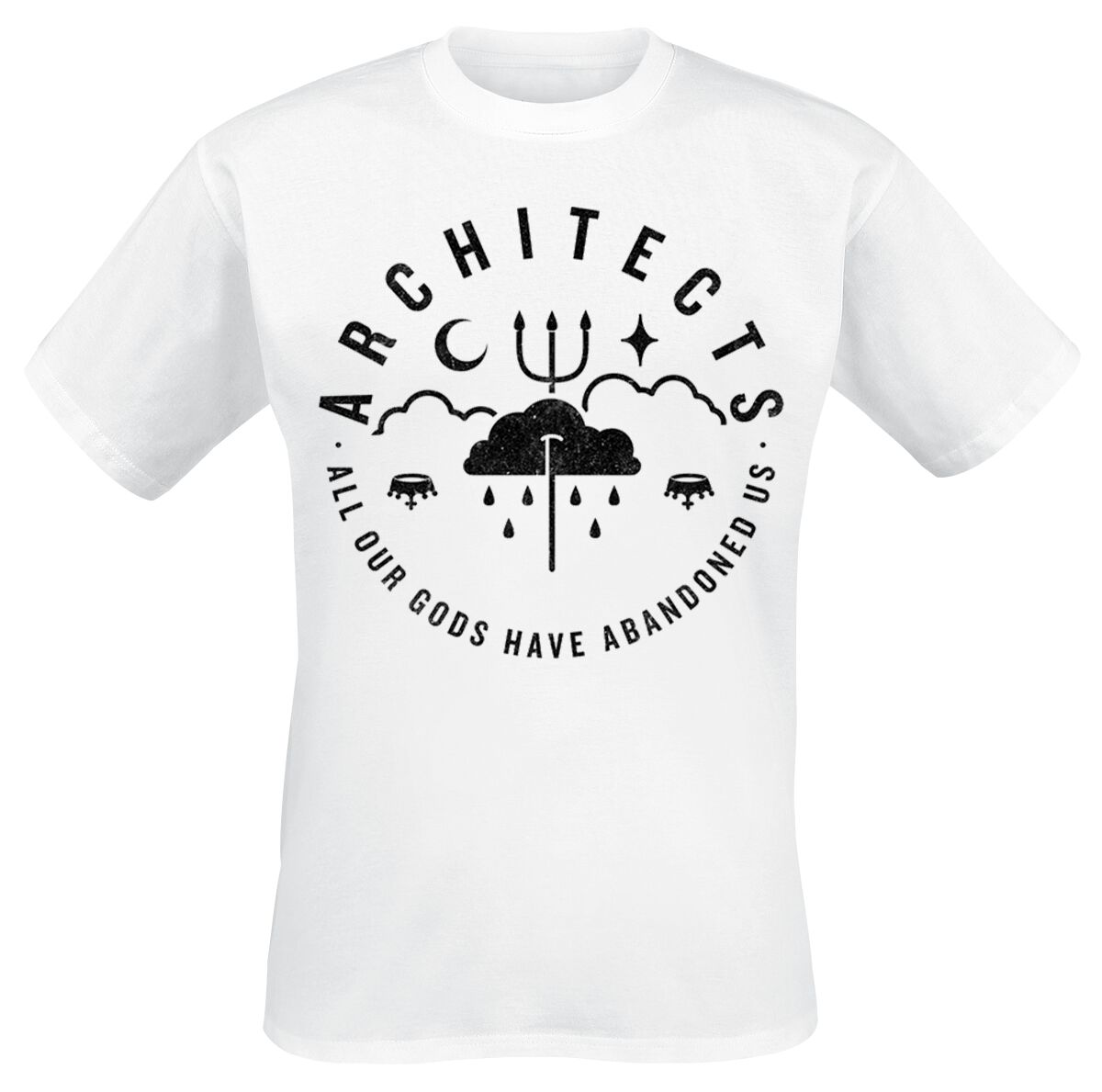 Architects T-Shirt - All Our Gods - S bis XXL - für Männer - Größe XXL - weiß  - Lizenziertes Merchandise! von Architects