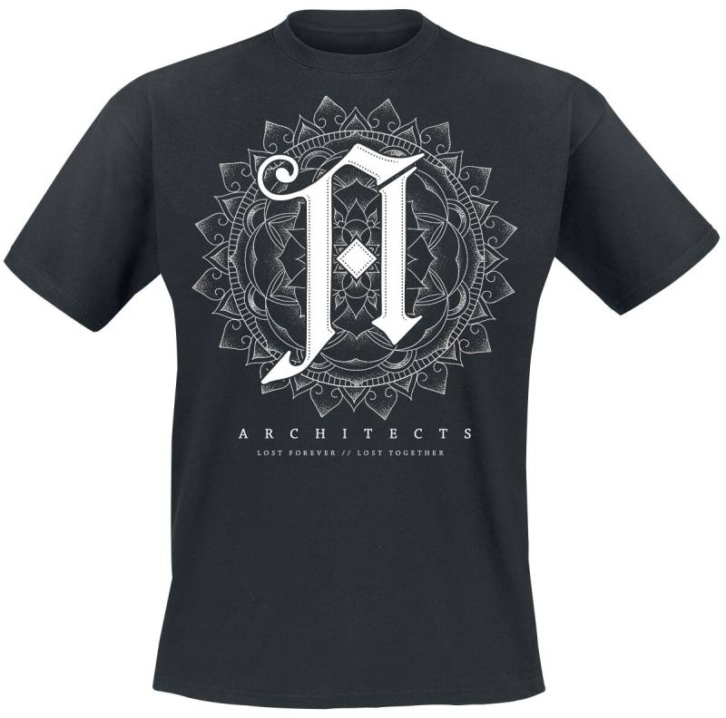 Architects T-Shirt - Logo - S bis XXL - für Männer - Größe S - schwarz  - Lizenziertes Merchandise! von Architects