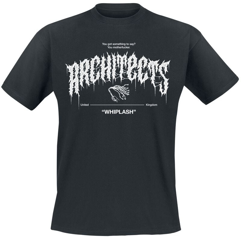 Architects T-Shirt - Whiplash Crown - S bis 4XL - für Männer - Größe XL - schwarz - Lizenziertes Merchandise! Architects T-Shirt - Whiplash Crown - S bis 4XL - für Männer - Größe XL - schwarz - Lizenziertes Merchandise! von Architects