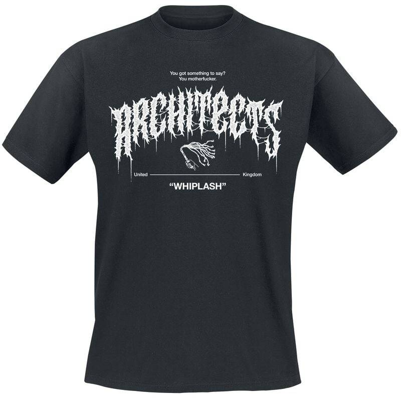 Architects Whiplash Crown T-Shirt schwarz in 4XL von Architects