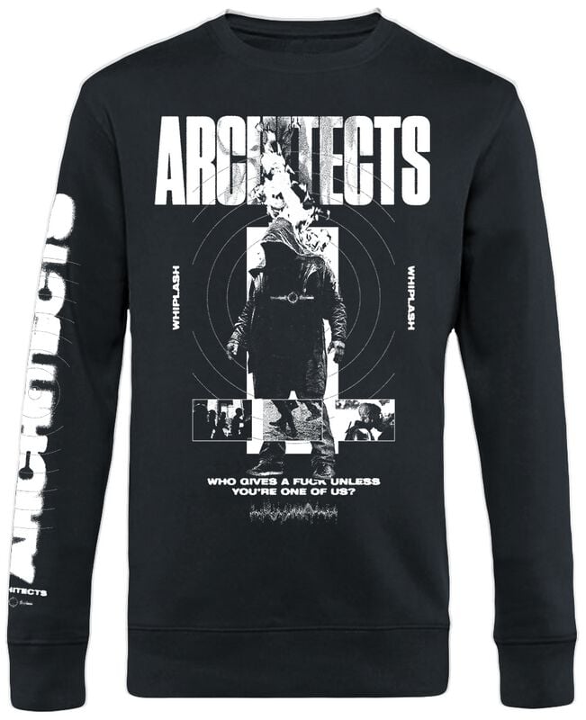 Architects Who Gives A F*ck Langarmshirt schwarz in M von Architects