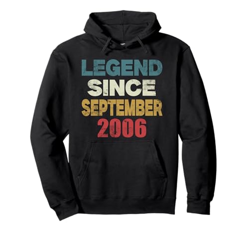 Legende 2006 19. Geburtstag Geschenke für Männer Frauen 2006 Geburtstag Pullover Hoodie von Archive Attire tee