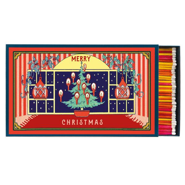 Archivist Merry Christmas Giant Matchbox Streichhölzer von Archivist