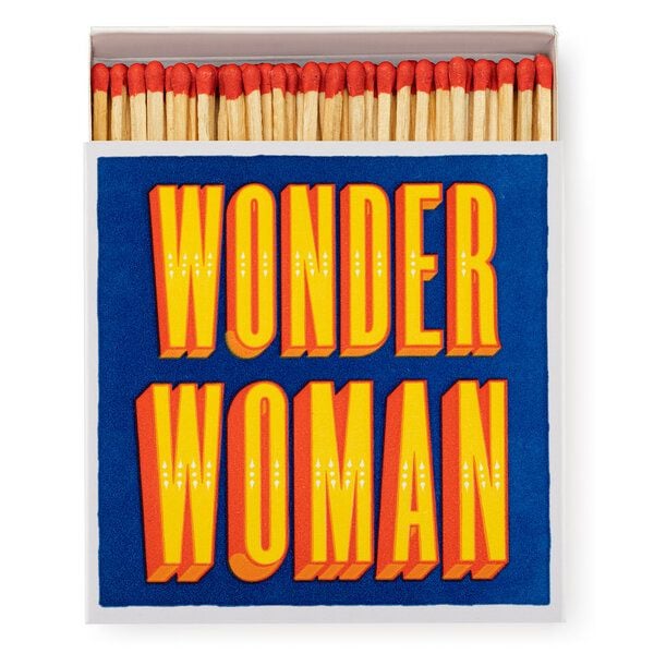Archivist Wonder Woman Matchbox Streichhölzer von Archivist