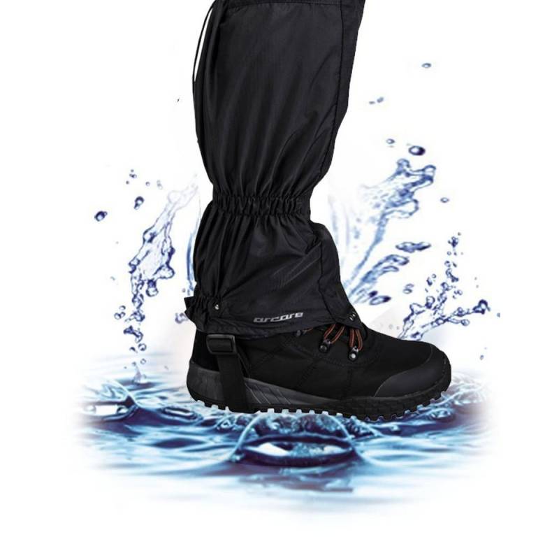 Arcore Gamaschen Arcore Hilar schwarz Gaiters robuste Uni Gamaschen von Arcore